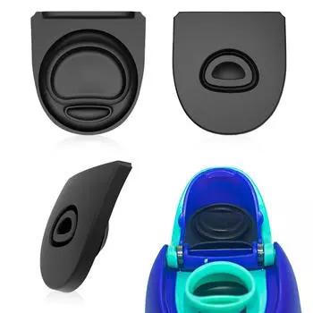 1Pcs Silicone Water Bottle Top Lid Gasket BPA-Free Stopper Gasket Plug Silicone Plug for Owala FreeSip 19/24/32/40oz Accessories серый