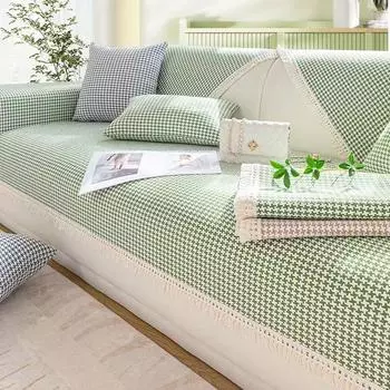 1pcs Simple Sofa Cover for Living Room Non-Slip Dustproof Couch Cushion Four Seasons Universal Seat Cushion Home Decoration 1seater 70x70cm