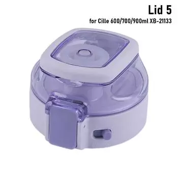 1Pcs Splash Spill Proof Cup Cap XB-21133 Sealing Lids Original Bottle Cover for Cille 600/700/900ml Lid 5