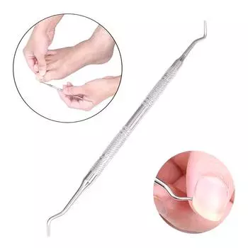 1 шт., нержавеющая сталь, для снятия лака с ногтей, художественные аксессуары, скребок для кутикулы, инструмент для удаления геля и лака для ногтей