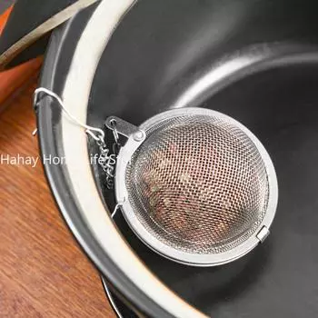 1pcs Stainless Steel Spice Tea Ball Tea Infuser Sphere Locking Strainer Mesh Infuser Tea Filter Strainers Kitchen Tools