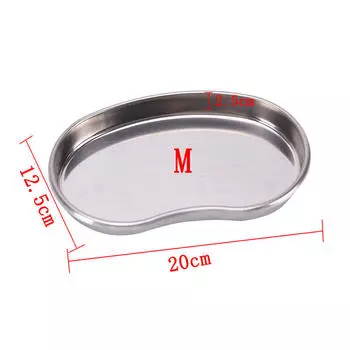 1Pcs Stainless Steel Tattoo Tray Plate Tool For Implement M