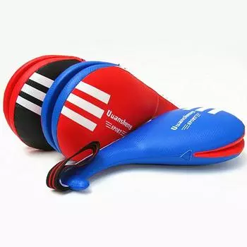 1PCS Taekwondo Kick Pad Target Karate Boxing Kids Training Practise Leather Hitting Target Professional Fitness Equipment красный