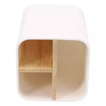 1pcs Toothbrush Holder 3 Slots Wooden Toothpaste Pen Holder Storage Box Toothpaste Holder Bathroom Xxxxxxxxxxxxxxxxxxxxxxxxxxxxx