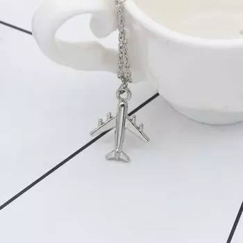 1Pcs Unisex Jewelry Chokers Necklace Pendant Air Plane
