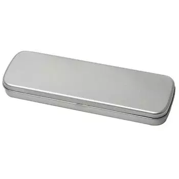 1Pcs Versatile Tinplate Box Rectangular Pencil Case New Students Stationery