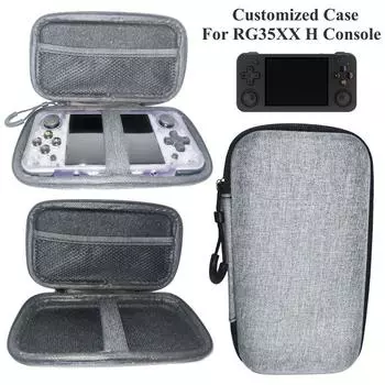 1Pcs Zipper Carry Bag Game Console Case EVA Scratch-resistant Anti-fall Game Console Storage Bag Hard Portable