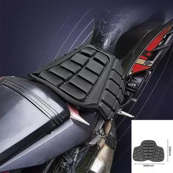 1Подушка сиденья мотоцикла 3D Комфортная воздушная подушка Чехол для сиденья для путешествий на дальние расстояния