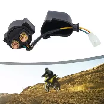1PZ75XO90C Соленоид реле стартера для GY6 50cc, 70cc, 90cc, 110cc, 125cc, 150cc, 200cc, 250cc ATV, мопед, картинг, скутер CHINA