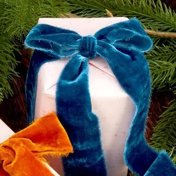 1Roll Подарки на вечеринку Свадебные приглашения Замшевая ткань Бархатная лента Подарочная упаковка Ручное шитье красный