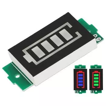 1S 2S 3S 4S 5S 6S 8S Тестер индикатора заряда емкости литиевых аккумуляторов Модуль 3-34 В Дисплей Тестер мощности электрических аккумуляторов Li-ion