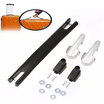 1Set Luggage Accessories Handle Bag Password Box Case Substitutes Zinc Quality Handlebar Access L0Z1 black-one-size