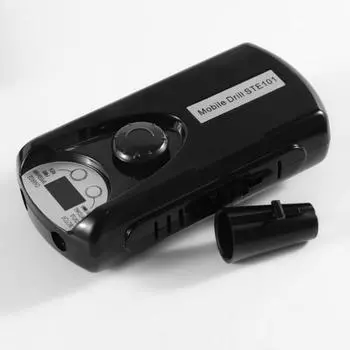 1 набор маникюрных инструментов компактный нежный ABS уход за ногтями электрические пилки EU Plug чёрный