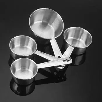 1Set Stainless Steel Measuring Spoons Coffee Powder Spoon Measuring Cup Kitchen Scale Pastry Baking Tools balance cuisine