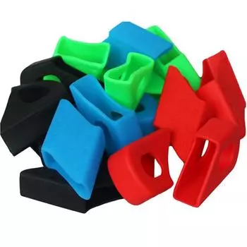 1Set Universal Mountain Bicycle Crankset Arm Protect Boot Cap Crank Set Protect зелёный