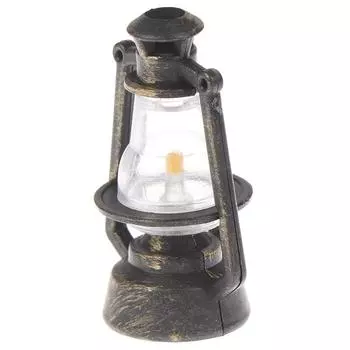 1шт 1:12 1:6 Миниатюрный кукольный домик Ретро Масляная лампа Кукольный дом Аксессуары Игрушки 5.5cm*3.5cm