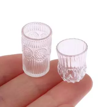 1шт 1:12 Миниатюрная банка для кукольного домика, банка для хранения посуды, банка для конфет, банка для печенья, чашка для воды, чашка для чая, модель, игрушки, кухонный декор