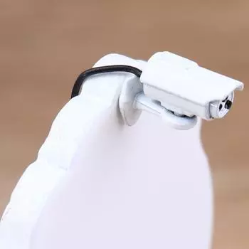 1шт 1:12 миниатюрная камера для кукольного домика, камера наблюдения, модель декора кукольного дома белый