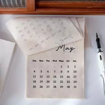1шт 2025 настенный календарь для популярного позирования реквизит 2025 хлопковый календарь офисный домашний декор ткань 2025 календарь хлопковая ткань