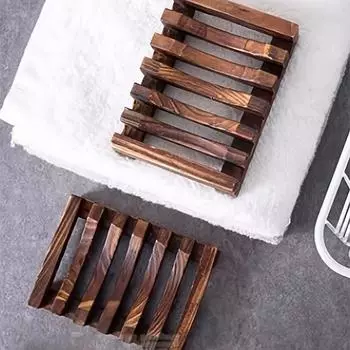 1шт/2шт - Мыльница для хранения не застаивающихся бамбуковых и деревянных дренажных систем 1pcs