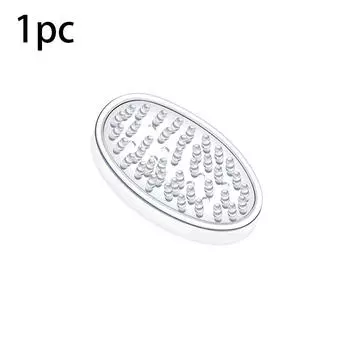 1шт/2шт прозрачная столешница для ванной комнаты мыльница держатель для бара нескользящий самоосушающийся лоток для мыла с отверстиями 1pc прозрачный