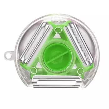 1шт 3 в 1 Magic Trio Peeler Set Slicer Shredder Peeler Julienne Cutter Multi Peel Blade Zesters Terter Kitchen Tool Accessories