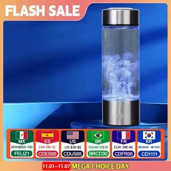 1шт 450мл портативный генератор водородной воды 3-минутный режим генератор водородной воды высокой концентрации