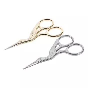 1шт 9см старинные ножницы из нержавеющей стали вышивка швейные инструменты серебряный
