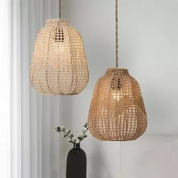 1шт абажур крючком деревенский железный абажур абажур аксессуар подвесной светильник абажур ручной работы 24x28.5см