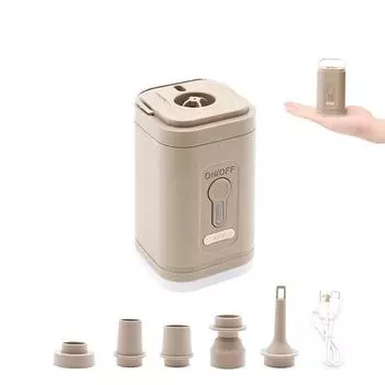 1шт электрический воздушный насос портативный беспроводной воздушный компрессор насос для накачивания/сдува насосы для надувных подушек надувные кровати лодка плавательный круг