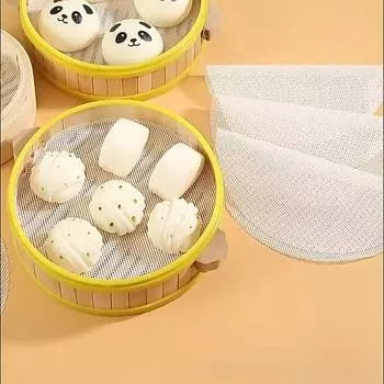 1шт антипригарный коврик для пароварки Dim Sum инструмент пищевой силикон многоразовый ресторан кухня под коврик для пароварки кухонные принадлежности для приготовления пищи 30*30