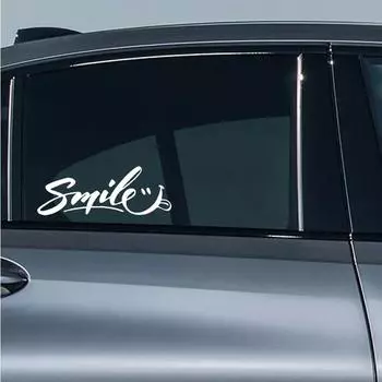 1шт авто наклейки улыбающееся лицо король автомобиль наклейка тело мотоцикл электрический украшение креативные индивидуальные наклейки ПВХ водонепроницаемый