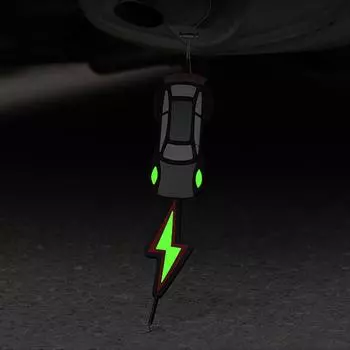 1шт автомобильная антистатическая лента светящаяся выхлопная труба антистатическая напольная полоса автомобильные аксессуары