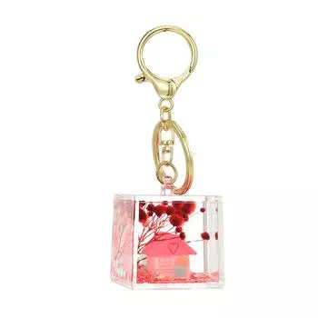 1шт автомобильные подвески красочные плавающие жидкие брелки аксессуары школьный рюкзак кулон ювелирные изделия зыбучие пески бутылки брелки квадратные