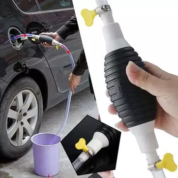 1шт автомобильный топливный насос комплект отрезок трубы ручной всасывающий трубопровод перекачки для жидкого бензина настройка дизельного топлива насос перекачки масла