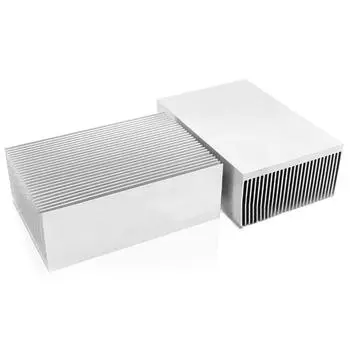 1шт большой алюминиевый радиатор радиатора для светодиодного усилителя высокой мощности