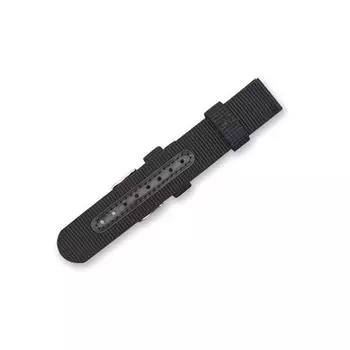 1шт браслет холст часы Srtap повседневный нейлон DIY ремень для часов универсальный ремешок для часов на запястье мягкий 22 мм водонепроницаемый 22mm чёрный