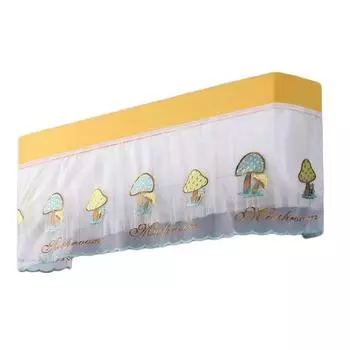 1шт. Чехол для кондиционера, полиэстер, пылезащитный чехол для кондиционера, сетчатая занавеска, противопылевой чехол 88cm