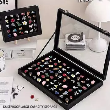 1шт черный акриловый дисплей для значков для военных медалей коллекционная игрушка дисплей стенд ювелирные значки 3 размера S