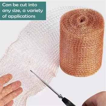 1шт чистая медная сетка анти-улитковый медный проволочный фильтр для дистилляции домашнего пива садовые продукты