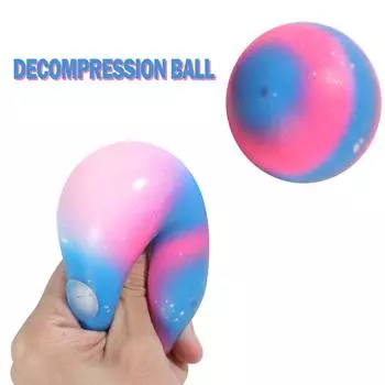 1шт цветные красочные декомпрессионные игрушки для мужчин и женщин декомпрессионные игрушки(40мл)