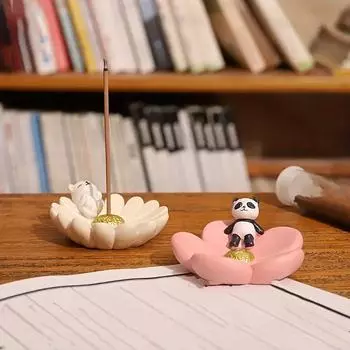 1шт цветочный поднос для благовоний креативный держатель для благовоний новые продукты украшения из смолы японский многостиль