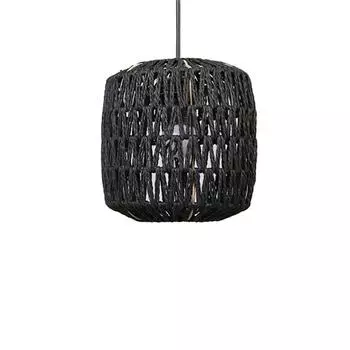 1шт деревенский подвесной светильник для гостиной ручной работы абажур в стиле бохо