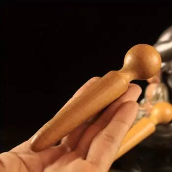 1шт деревянная палочка акупунктурный рефлексологический массажер для ног снимает мышечную боль расслабляющий инструмент 1pc