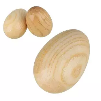 1шт деревянные инструменты-яйца детская погремушка музыкальная игрушка в подарок one size