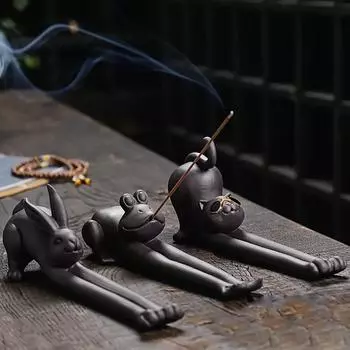 1шт держатель для благовоний предметы интерьера курильница креативный сандал новые продукты керамика многостиль