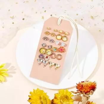 1шт держатель для сережек DIY дисплей доска двусторонняя искусственная кожа подвесная сумка мини портативная сумка для хранения ювелирных изделий органайзер