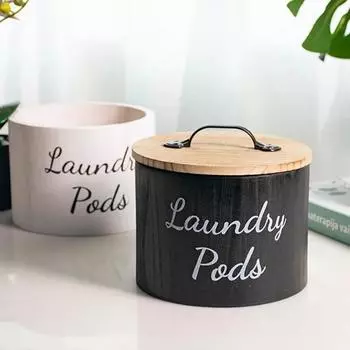 1шт держатель кофейного фильтра деревянный контейнер для кофейного фильтра с крышкой корзина для кофейного фильтра для домашнего хранения на прилавке белый