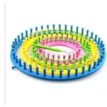 1шт DIY пластиковый шарф ткацкий станок носкоткацкий станок