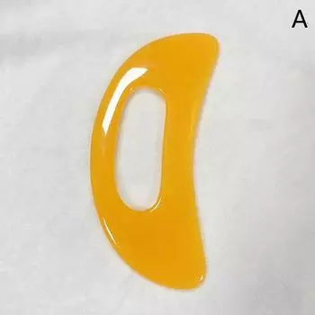 1шт доска гуаша натуральный камень синтетическая смола Scrpy обезьянья доска массажный инструмент 14.5 * 5.9 cm